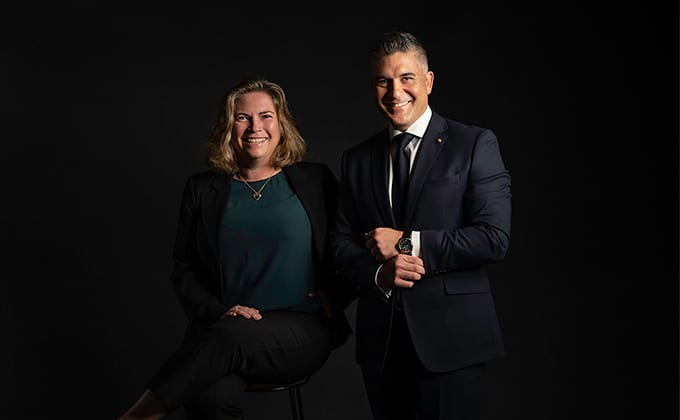 Mirella Dekkers and Jonathan Alsford