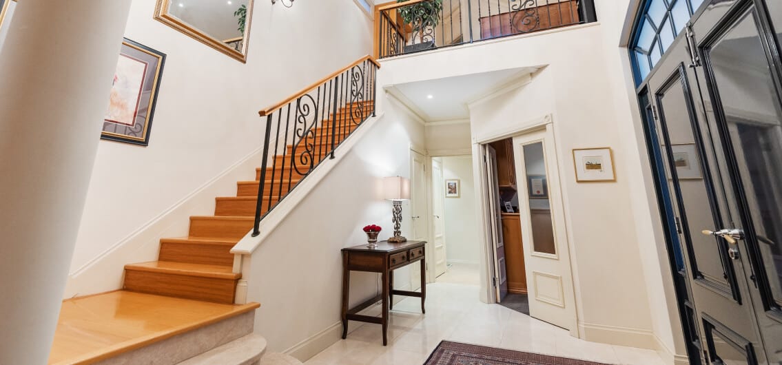 residential house with beautiful staircase in Perth