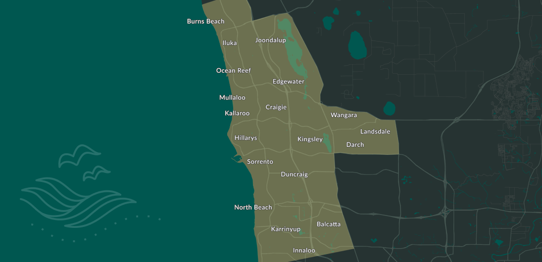 northern suburbs property management map